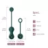 Magic Motion Crystal Duo - Palline geisha vibranti a controllo app (verde)
