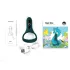 Magic Motion Rise - anello fallico vibrante ricaricabile smart - silicone verde