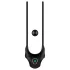 Nexus Forge - anello fallico vibrante regolabile - silicone nero