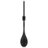 Nexus Forge - anello fallico vibrante regolabile - silicone nero