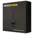 Nexus Forge - anello fallico vibrante regolabile - silicone nero