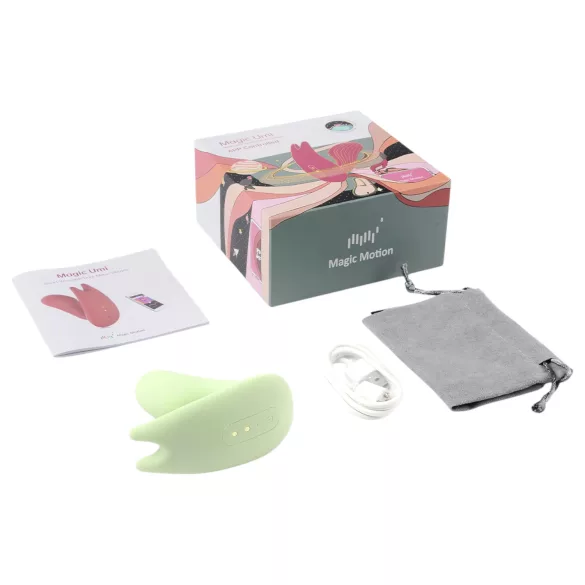 Magic Motion Umi - vibratore 2 in 1 controllato tramite app (verde)
