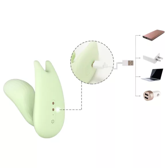 Magic Motion Umi - vibratore 2 in 1 controllato tramite app (verde)