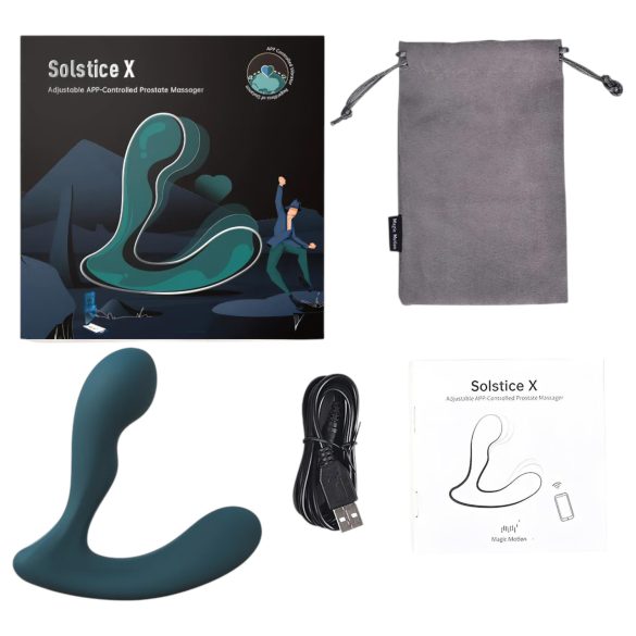 Magic Motion Solstice X - vibratore prostatico smart - verde