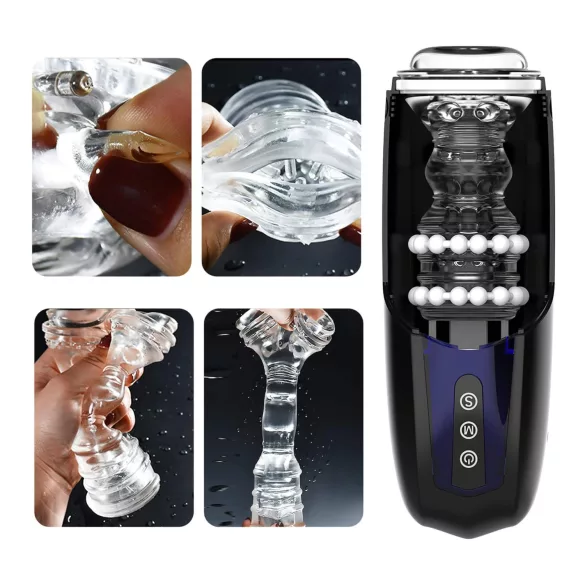 Magic Motion Xone - masturbatore intelligente - silicone blu