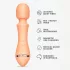 Vush Majesty 2 - vibratore massaggiatore ricaricabile impermeabile - arancione