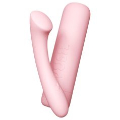   Vush Pop Shine - vibratore punto G ricaricabile impermeabile rosa
