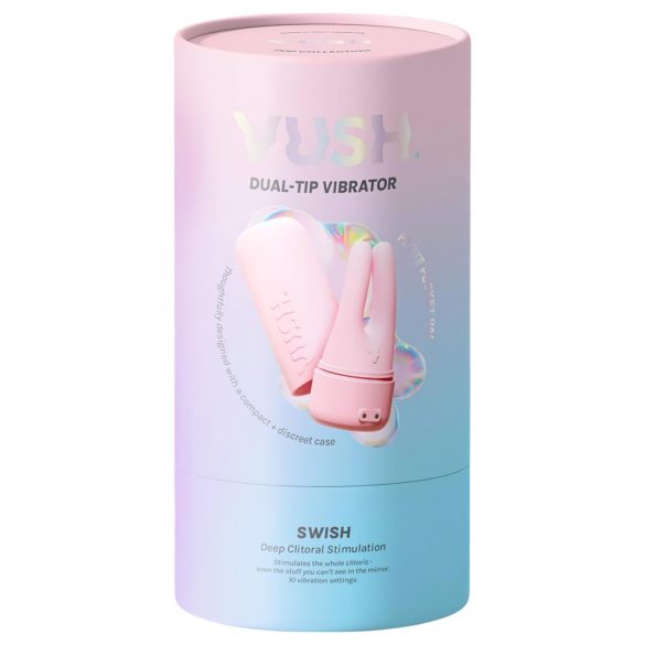 Vush Pop Swish - stimolatore clitoride ricaricabile impermeabile rosa