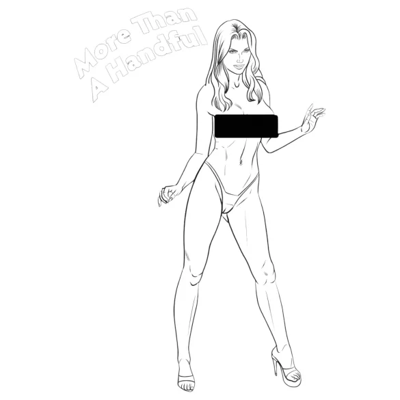 WoodRocket - libro colorare per adulti sexy - seni erotici