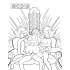 WoodRocket - Libro da colorare per adulti tema parodia porno