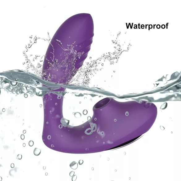 Tracy's Dog OG - Vibratore punto G e clitoride - silicone viola