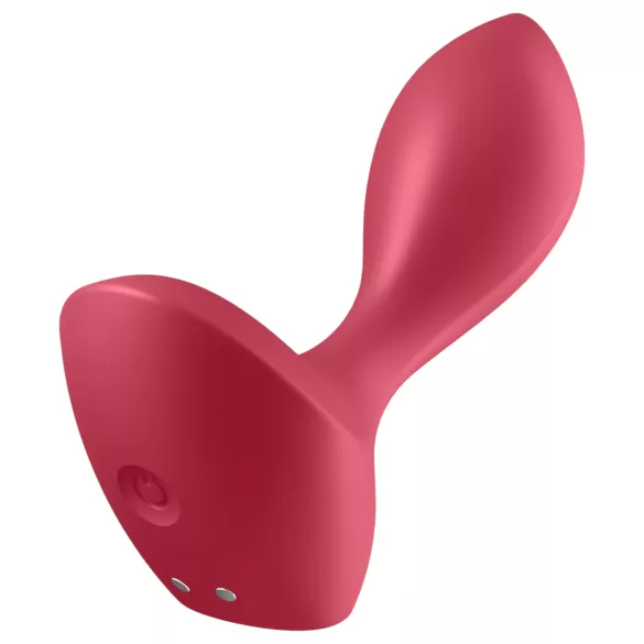 Satisfyer Backdoor Lover – Vibratore Anale Ricaricabile e Impermeabile (Rosso)