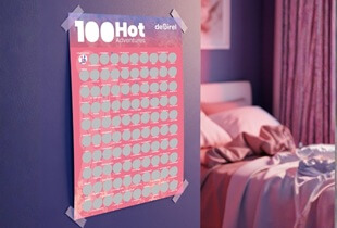 100 posizioni sessuali da grattare: la tua mappa del piacere in camera da letto