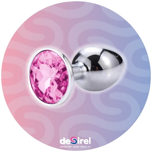 Plug anale Desirel Pink Jewel misure S, M e L | Sex shop Desirel