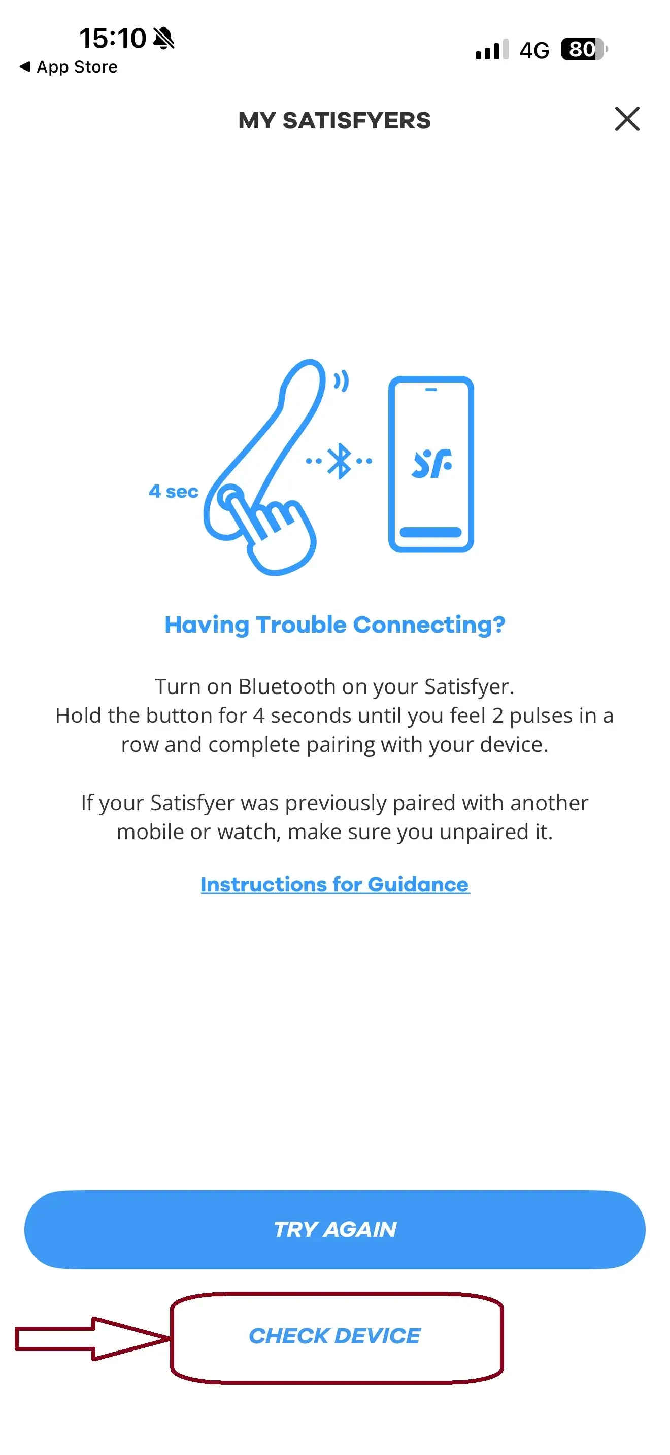 Satisfyer Connect App: guida passo passo passo 2 | Desirel Sex Shop