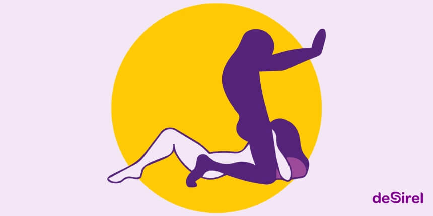 Posizione Salva Collo con il cuscino del sesso Desirel Magic Pillow | Desirel.it Sex Shop