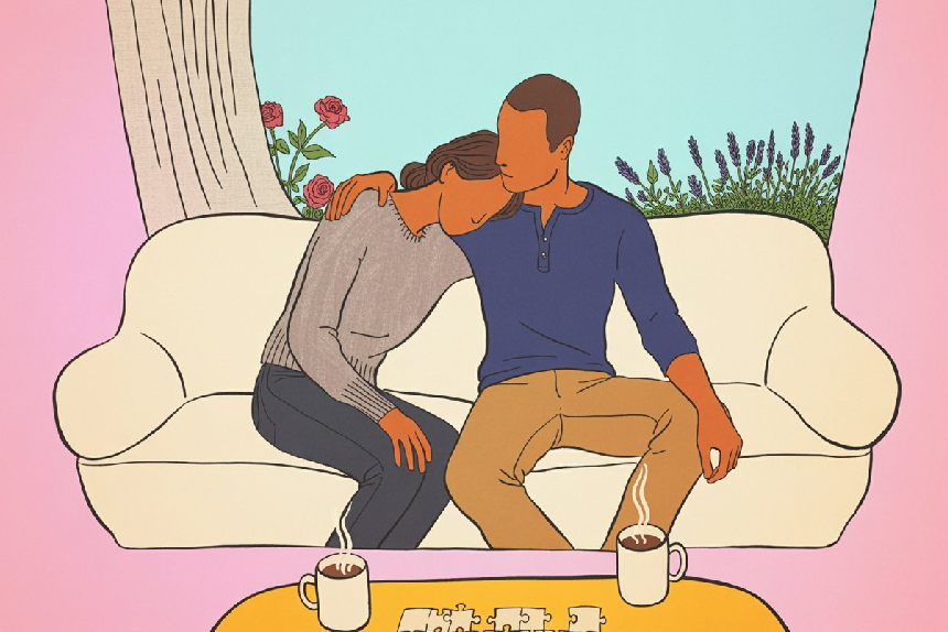 Una coppia vive un momento di intimità non sessuale. | Sex Shop Desirel.it