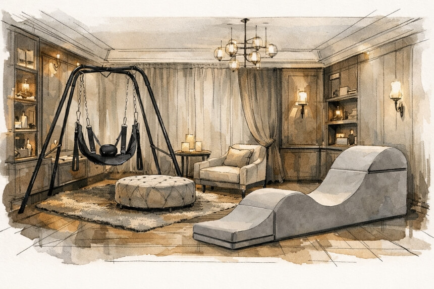 Idee per sex room e layout del playroom erotico - Desirel.it Sex Shop