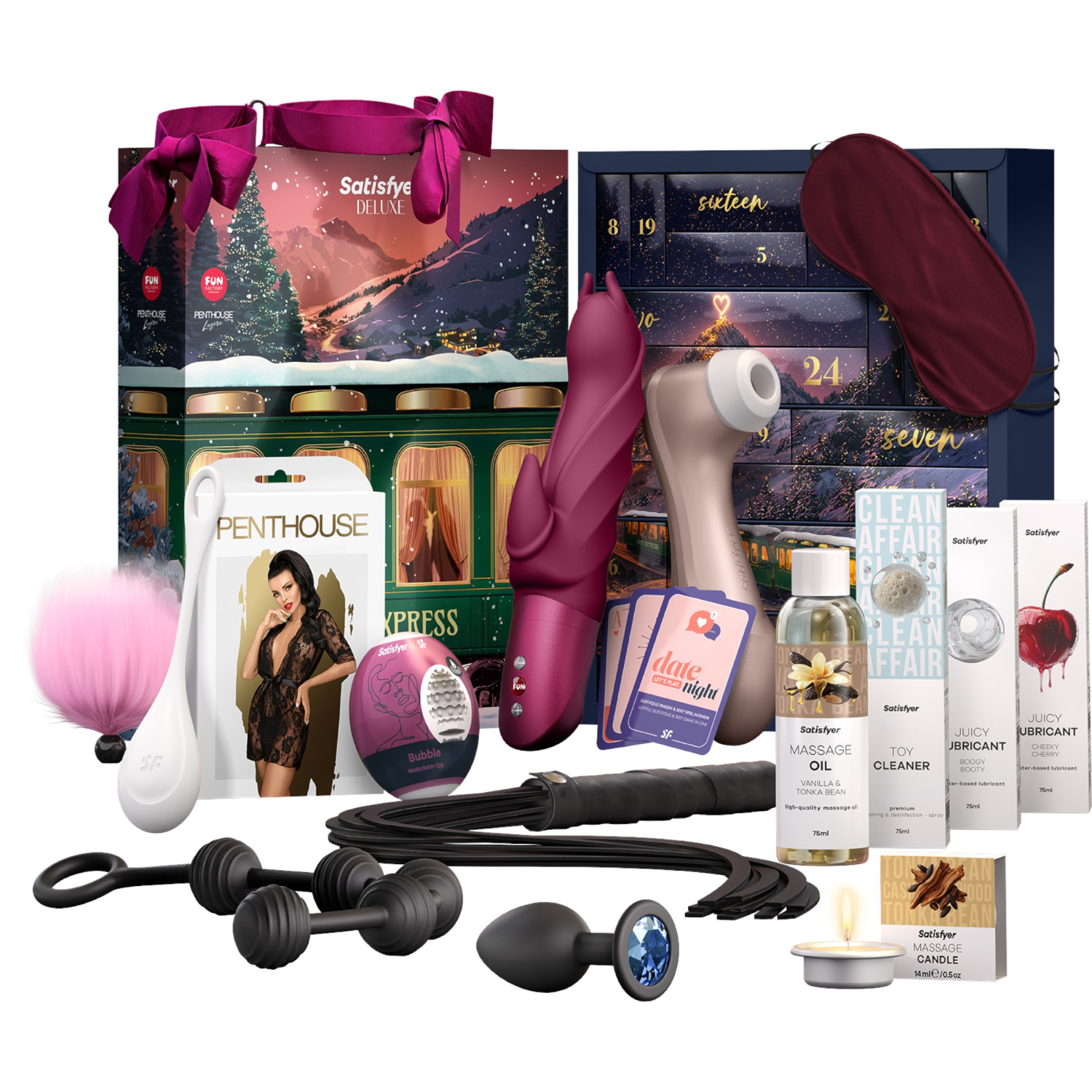 Satisfyer Calendario dell'Avvento Deluxe - Calendario dell'Avvento - 2026 (24 pezzi)